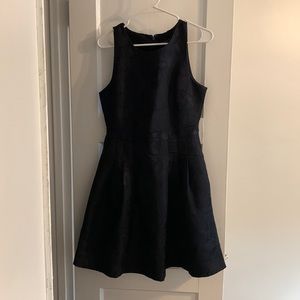 Banana Republic Black and Navy Flora Dress